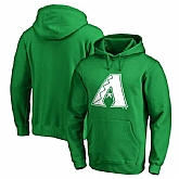 Men's Arizona Diamondbacks Fanatics Branded Kelly Green St. Patrick's Day White Logo Pullover Hoodie,baseball caps,new era cap wholesale,wholesale hats